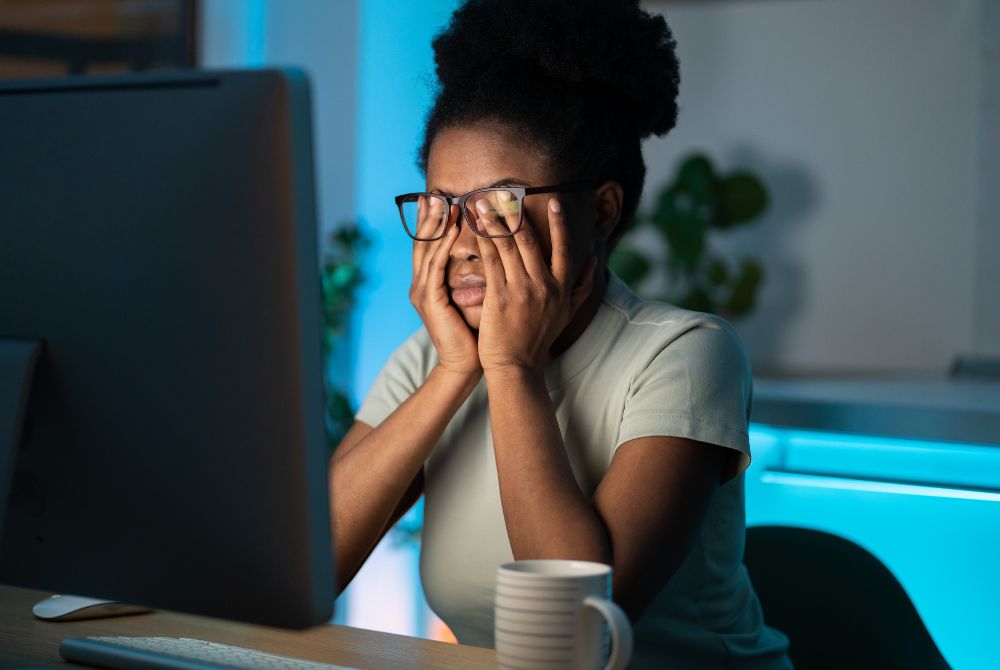 Digital Eye Strain Eye Strain After Hours on a Screen?